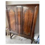 Vintage Chian Hutch & Skeleton Key