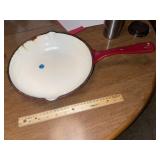 Paula Deen Cast Iron Enamel & Green Skillets