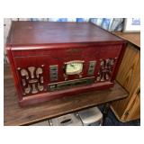 Retro Cherry Radio W/ CD Player