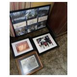 (4) Framed Photographs in Grp