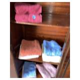 Towels in Cabinet