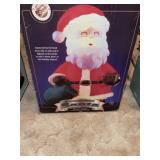 Lighted and Animated Santa