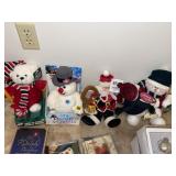 New Snowman & Santa Dolls + Christmas Music DVD
