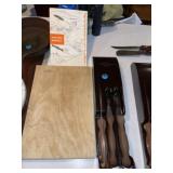 Cutco Carving Set & Cutting Board