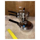 Stainless Double Boiler & Stainless Sauce Pan