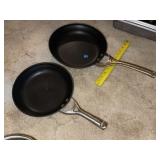 (2) Nice Calphalon Skillets