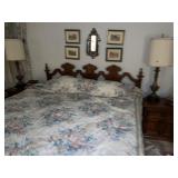 Drexel King Bed Frame (BEDDING SELLS NEXT)