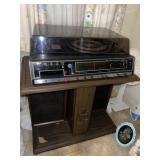 Vintage Sears Stereo & Turntable (Works)