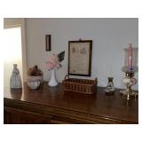 Hurricane Candle & Decor on Chest