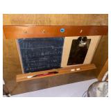 Vintage Chaulk & Cork Message Board