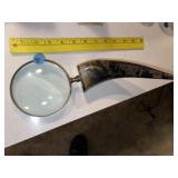 Magnify Glass with Horn Handle