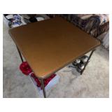 Brown Samsonite Folding Table