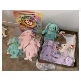 Ty Beanie Baby Bunny Rabbits