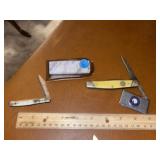 Pocket Knives & Sharpening Stone