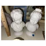 Vintage Boy ~ Girl Busts