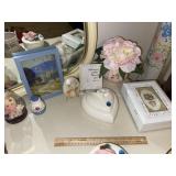 Trinket Boxes & Decor on Dresser