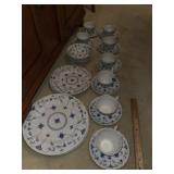 Salem ~ Staffordshire Irostone Dish Set (28 Pcs)