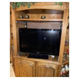 Nice Solid Hardwood TV Cabinet (28' W x 74'T)