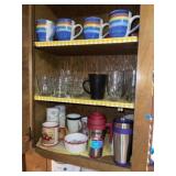 Insulated Cups ~ Coffee Cups & Decor in Window