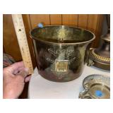 Vintage Oriental Brass Planter (Heavy)