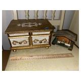 Vintage Jewelry & Music Boxes