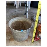 Vintage Galvanized Pail