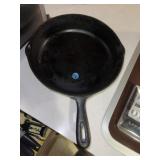 Vintage 10' Iron Skillet