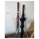 (2) Large Umbrellas