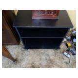 Black Shelf Unit