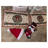 Christmas Entrance Mats & Greeting Card Holder