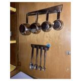 Vintage Stainless Measuring Cups & Spoons