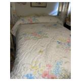 Queen / Full Bed Spread ~ Linens & Pillow Set