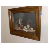 Pr of Vintage Still Life Decorator Pics