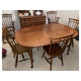 Nice Mid Century Dining Table & Chairs (See Below