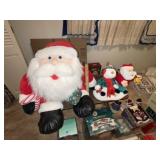 Large Santa & Snowman Santa
