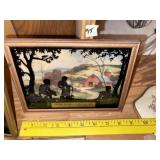 Vintage Silhouette Advertising Pic (Warren AR)