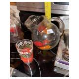 Vintage Ball Juice Pitcher & Tumbler
