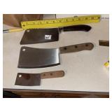 (3) Meat Cleavers