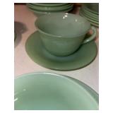 Vintage Jadeite Cup & Saucer
