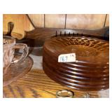 Vintage Pink Depression Glass Grp (16 Pc)