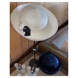Vintage Hats & Metal Display