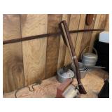 Vintage Walnut Crossbow & 2 Arrows