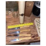Pine Bluff Cotton Belt 75 Anniversary Knife Set