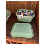 Marbles in Dished (Cracked)