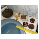 Covered Bowl ~ Perfume ~ Compact & Sewing Kit