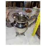 Nice Footed Silver Plated Pitcher