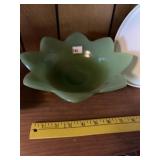 Vintage Jadeite Lotus Petal Bowl