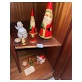Vintage Santas & Decor