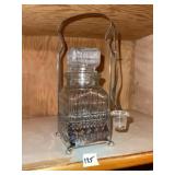 Vintage Pickle Castor Jar