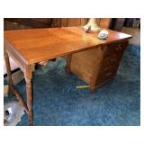 Vintage Oak Fold Away Desk